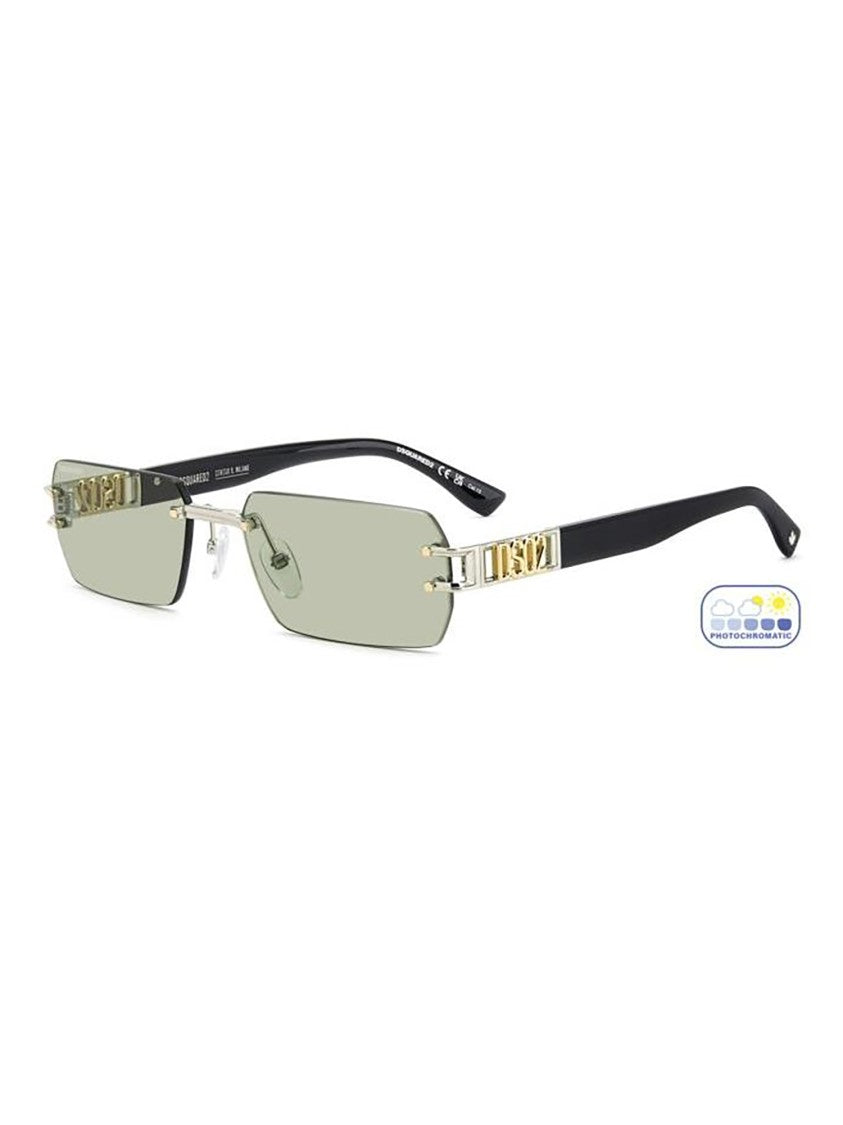 Dsquared2 D2 0189/S Rectangular Rimless Sunglasses