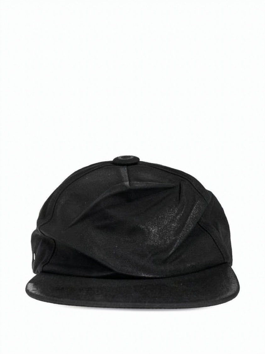 Maison Margiela Cotton Ball Cap With Structured Crown