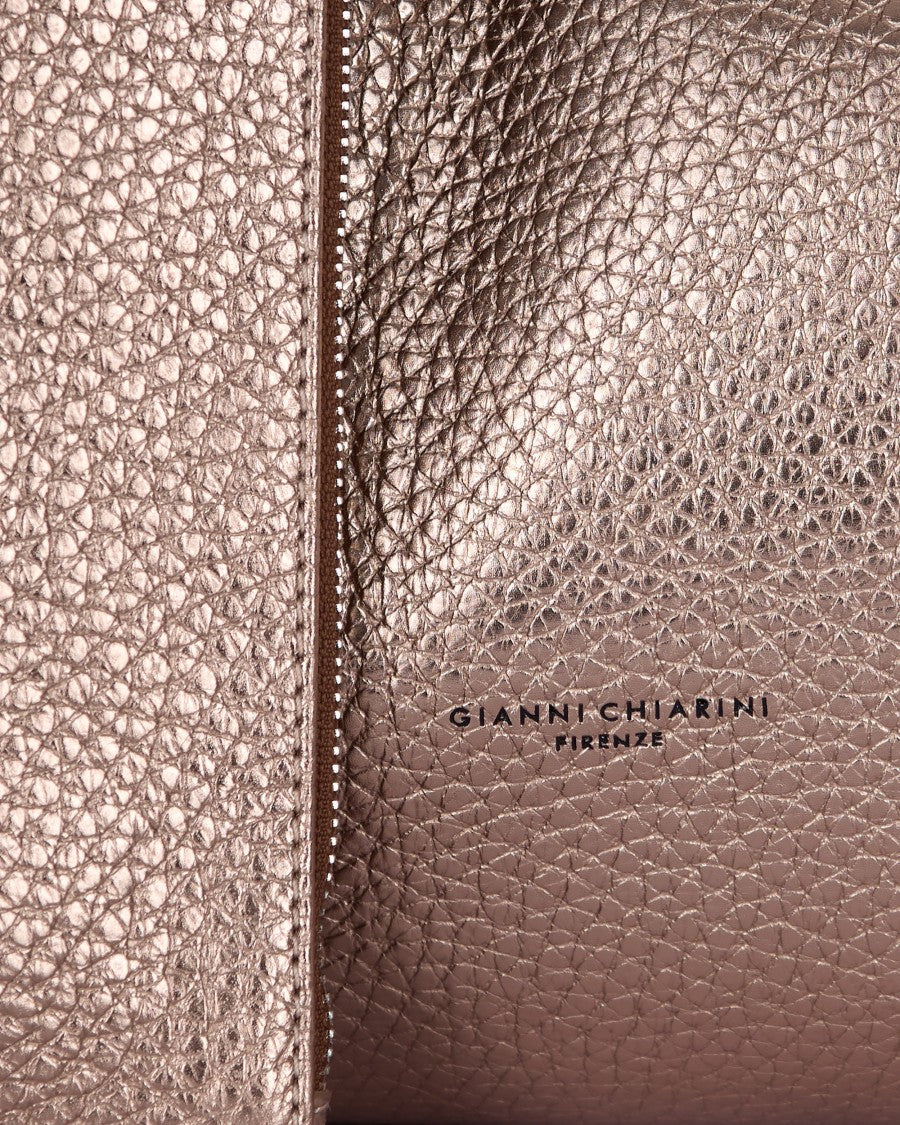 Gianni Chiarini Textured Brown Shoulder Bag