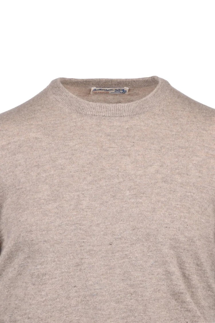 Ballantyne Cashmere Crewneck Pullover - Beige
