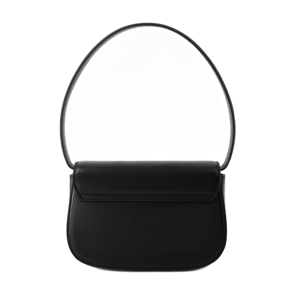 Diesel 1Dr Shoulder Bag - Leather - Black