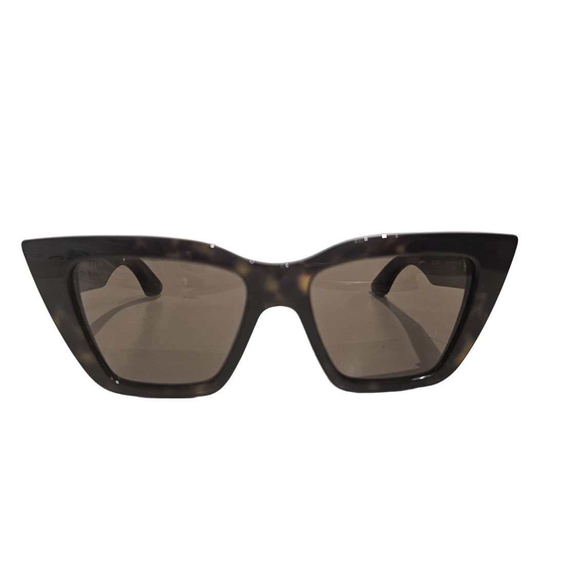 Alexander Mcqueen Bold Cat-Eye Sunglasses With Thick Acetate Frame