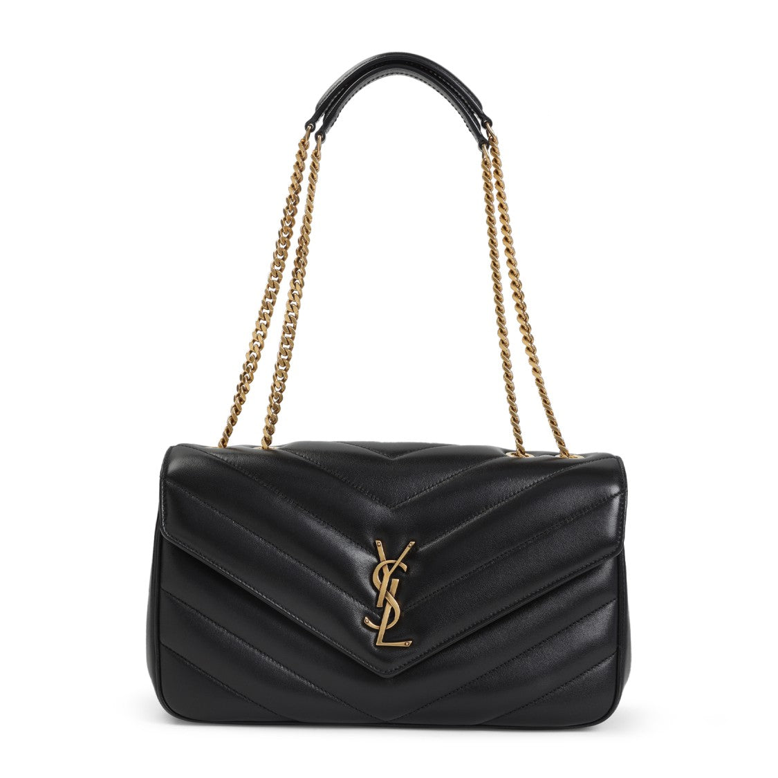 Saint Laurent Quilted Matelasse Leather Shoulder Bag