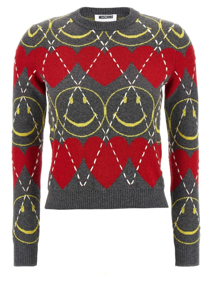 Moschino Wool And Cashmere Blend Sweater