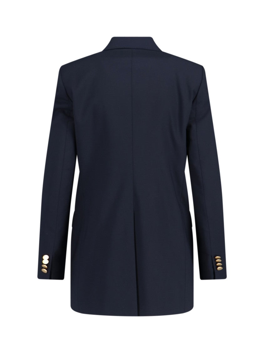 Tagliatore Tailored Fitted Jacket With Structured Shoulders And Classic Collar