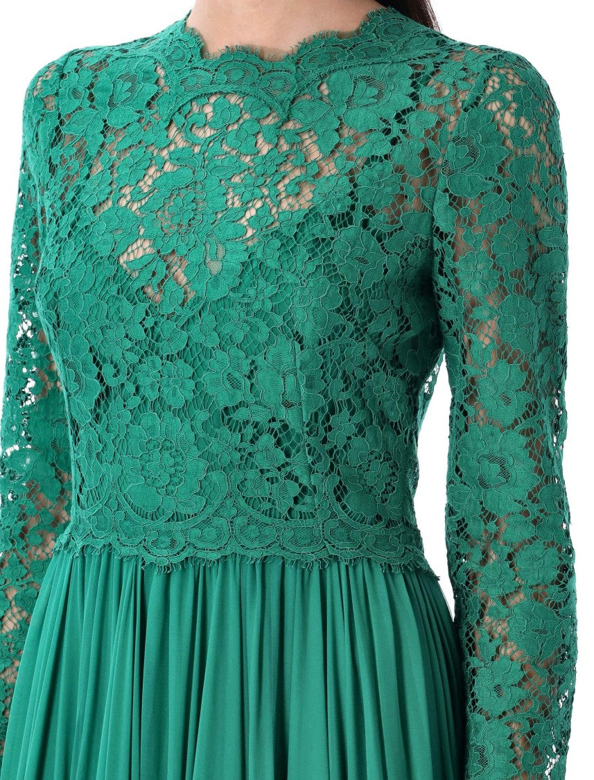 Dolce & Gabbana Long Gown Emerald