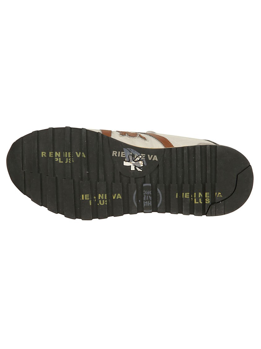 Premiata Beige Lucy Polyamide-Blend Sneakers