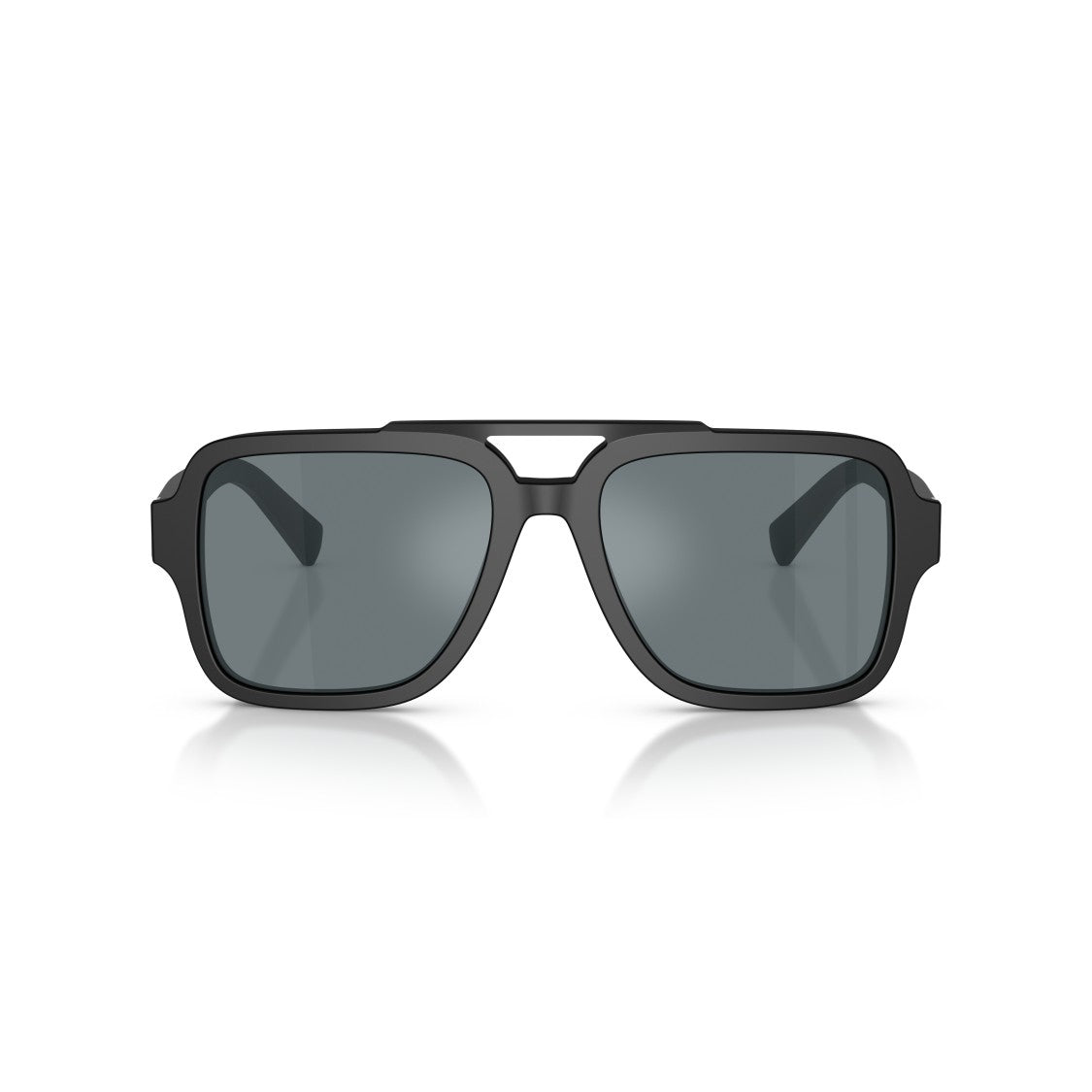 Dolce & Gabbana Black 0Dg4544 Square Double Bridge Sunglasses