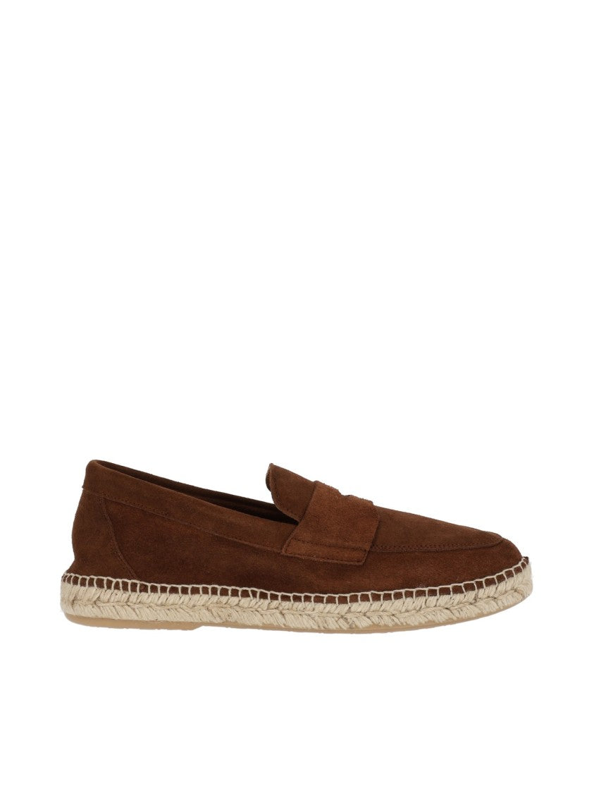 Abarca Soft Cowhide Leather Slip On Moccasins