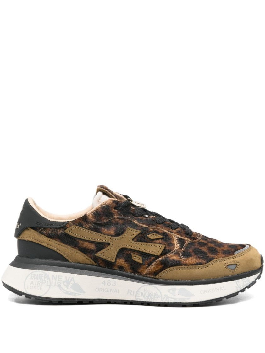 Premiata Dynamic Leopard Print Premiata Sneakers