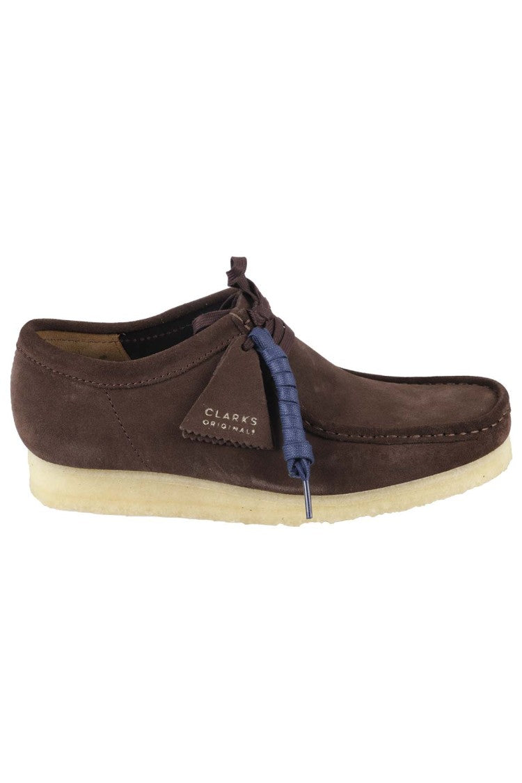 Clarks Brown Suede Wallabee Moccasin