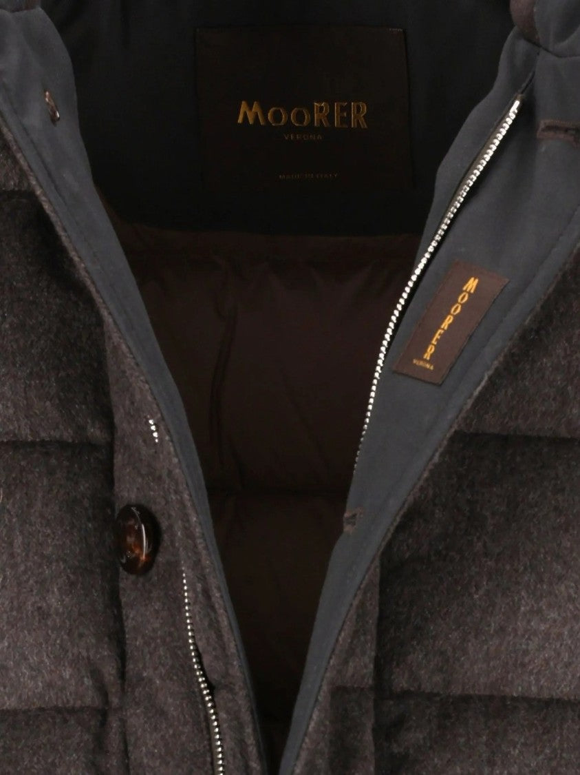 Moorer Nolde-Ls9 Quilted Padded Jacket