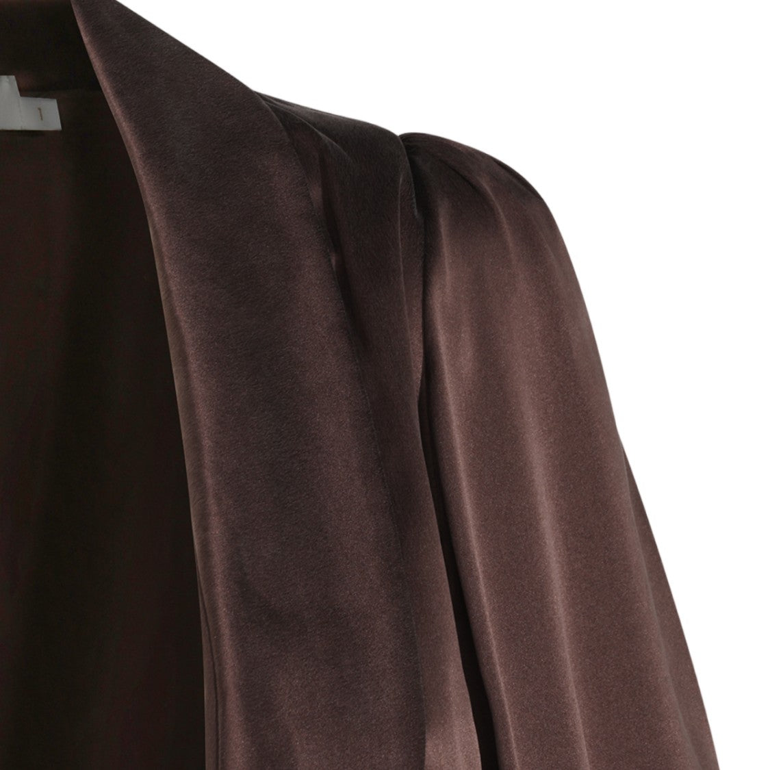 Zimmermann Deep V-Neck Ruched Wrap Blouse