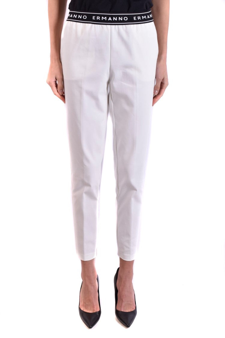 Ermanno Cropped Trousers With Tapered Fit