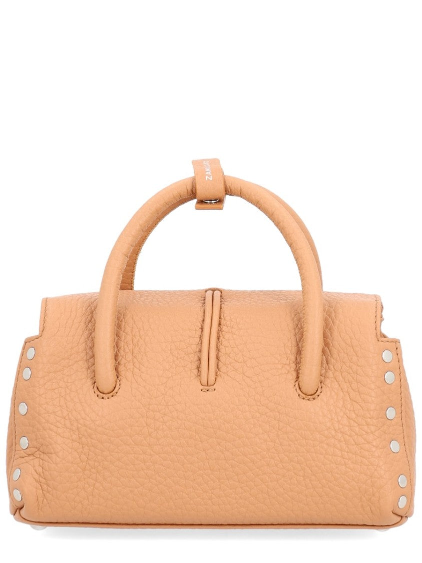 Zanellato Textured Leather Shoulder Bag