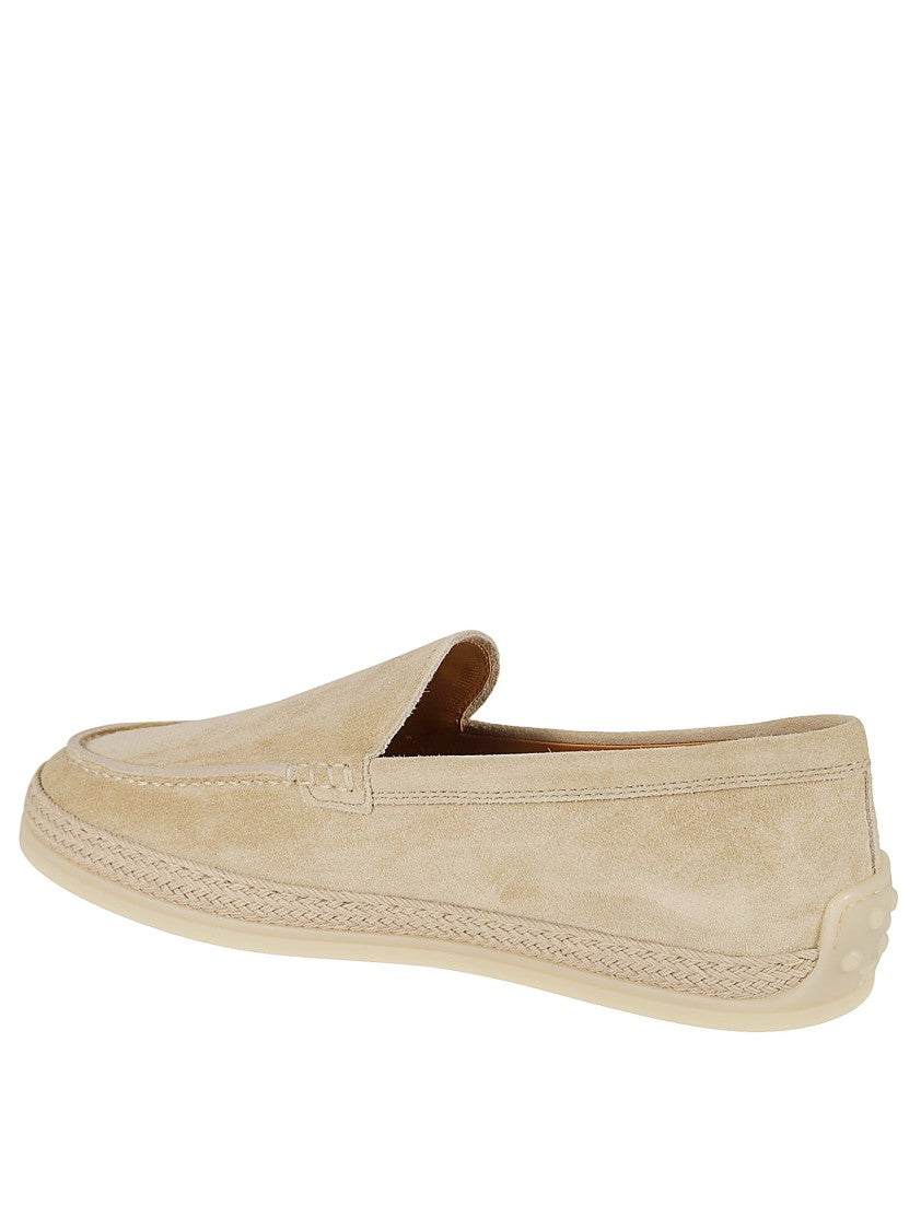 Tod's Suede Slip-On Moccasins