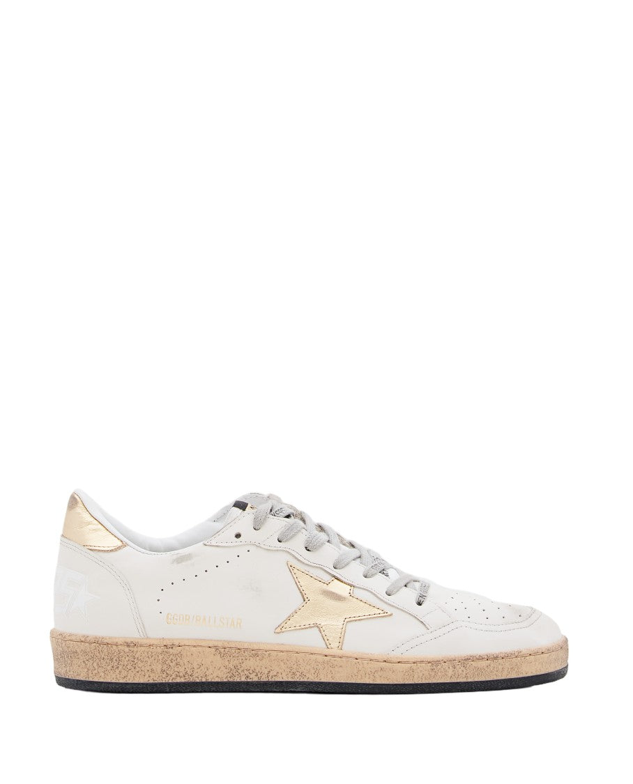Golden Goose Ballstar Leather Sneakers