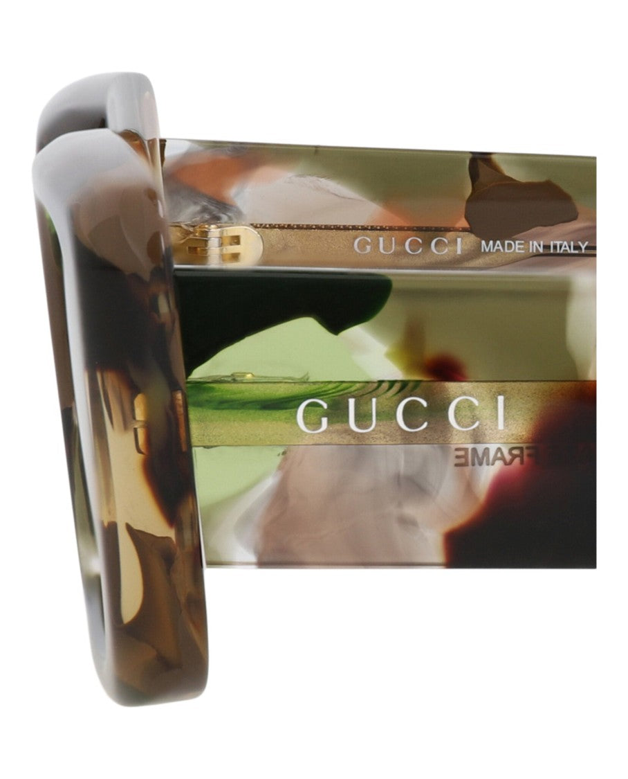 Gucci Square-Frame Recycled Acetate Sunglasses