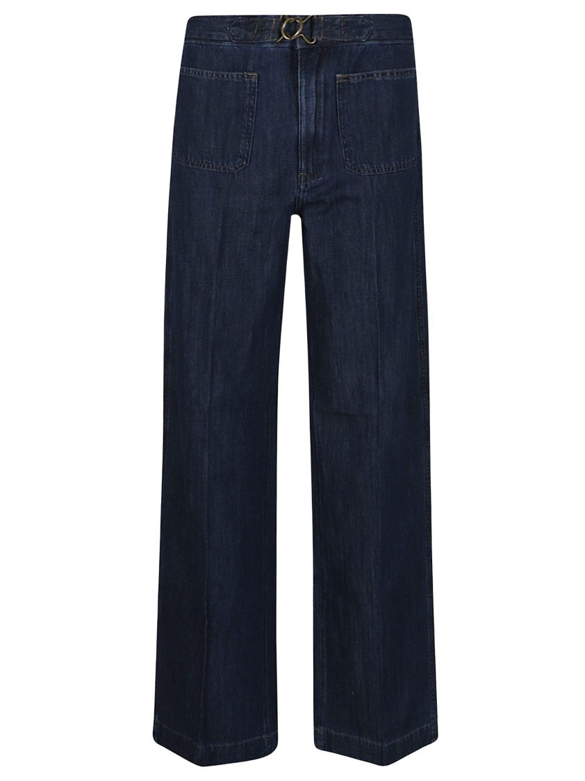 Polo Ralph Lauren High Rise Wide-Leg Denim Jeans