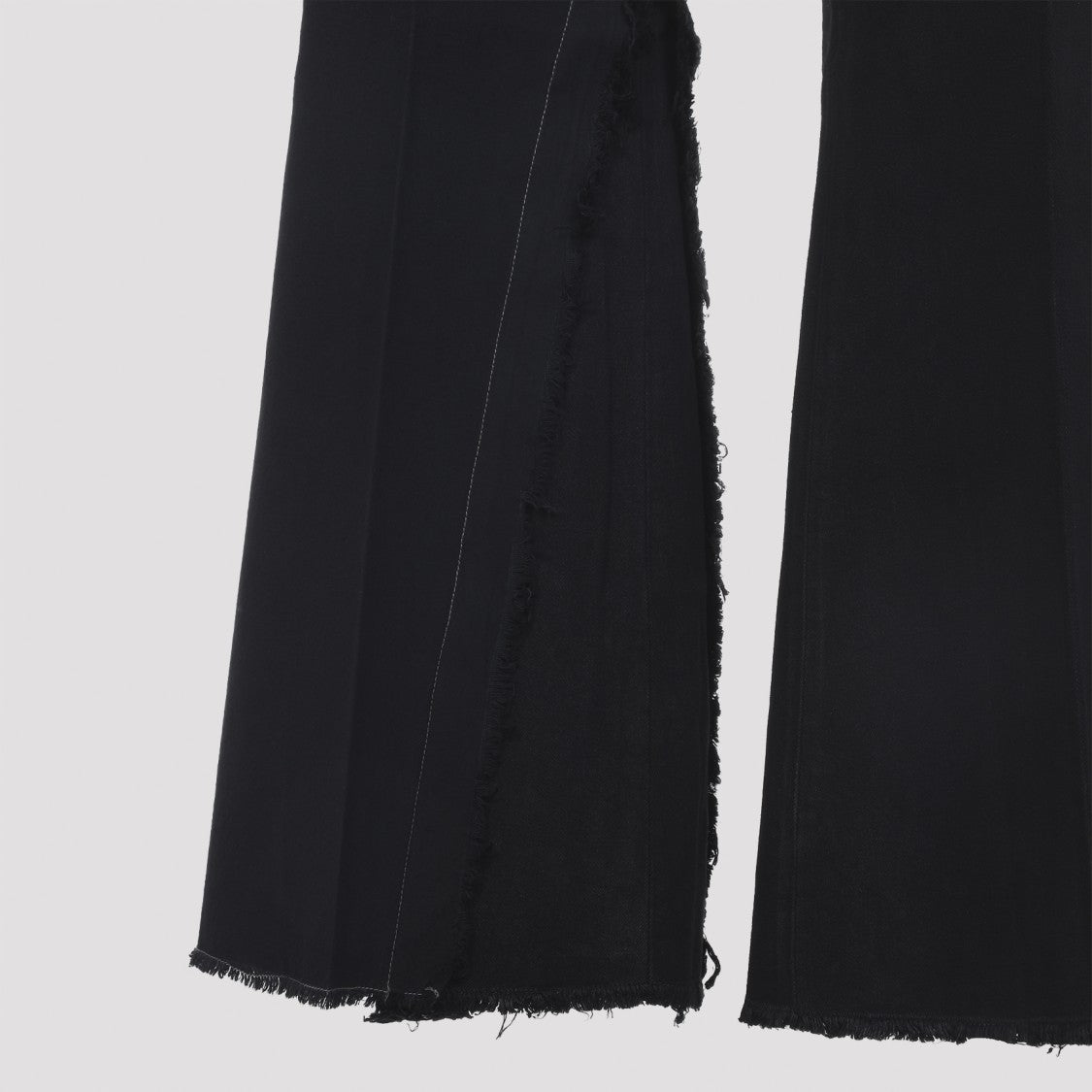 Rick Owens Joris Black Cotton Pants