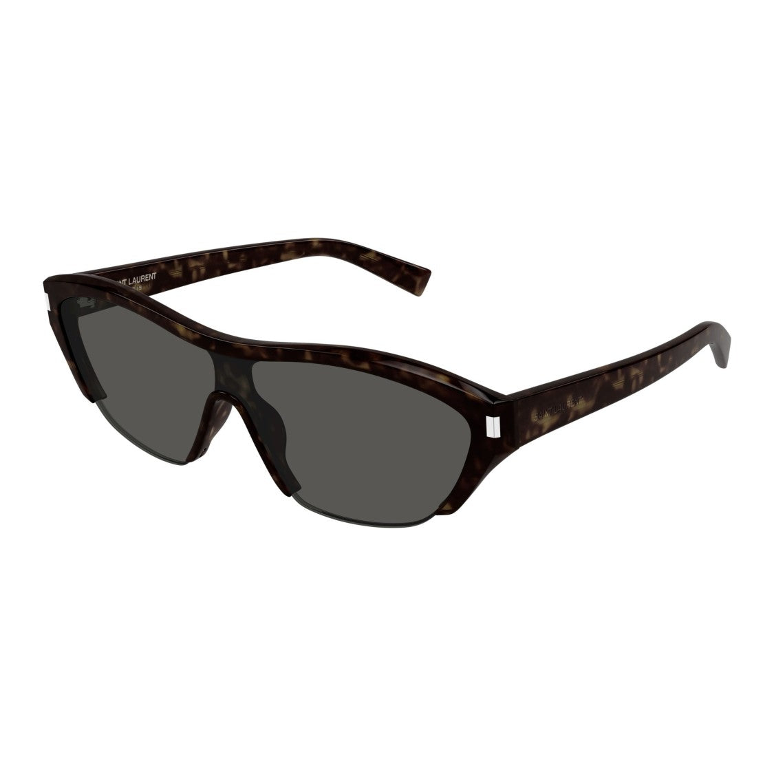 Saint Laurent Sl 704 Angular Tortoiseshell Sunglasses