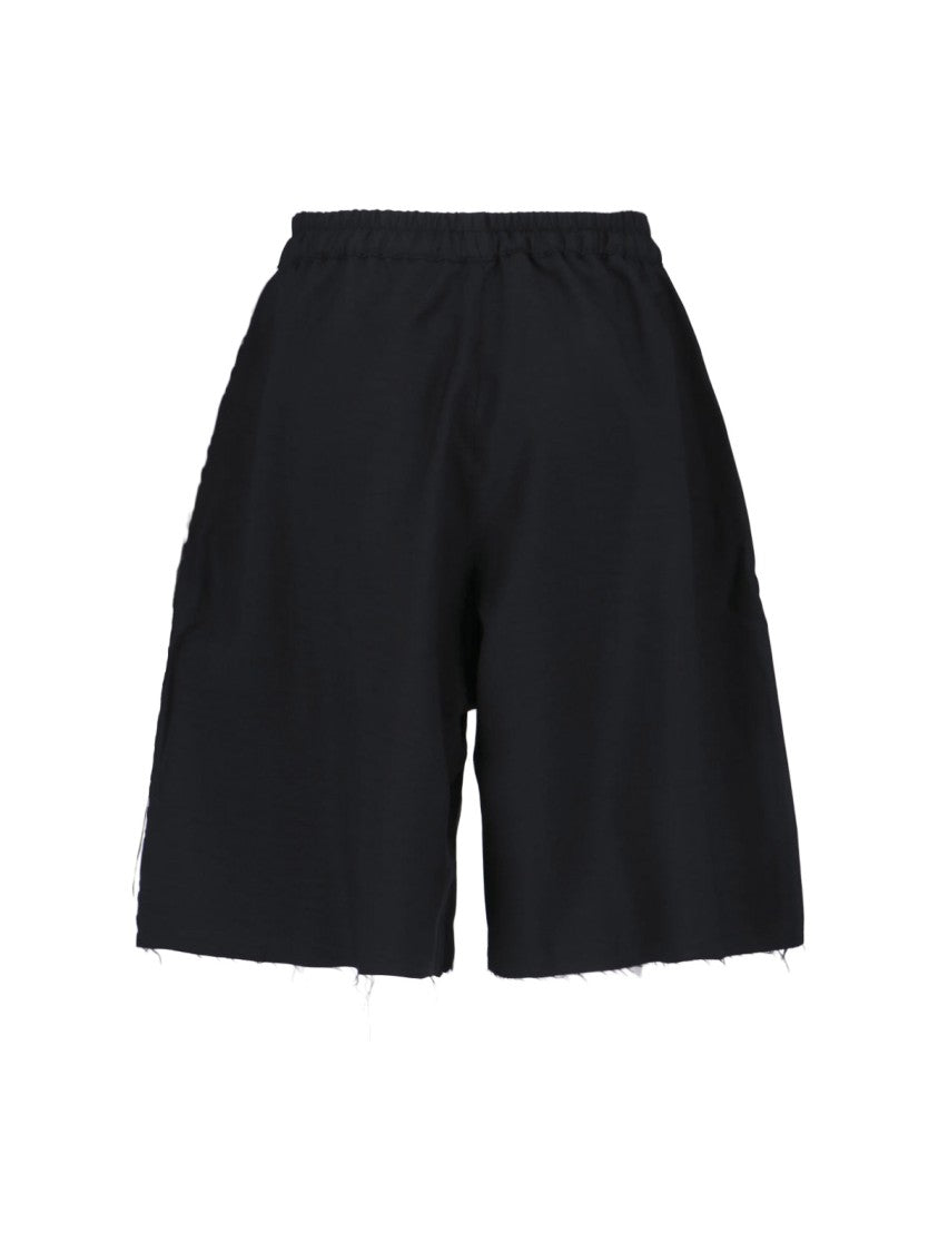 Y-3 Sports Shorts In Black Recycled Fabric, Elasticated Mid-Rise
