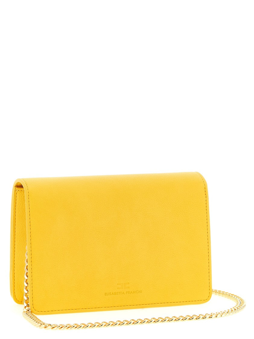 Elisabetta Franchi Logo Shoulder Strap