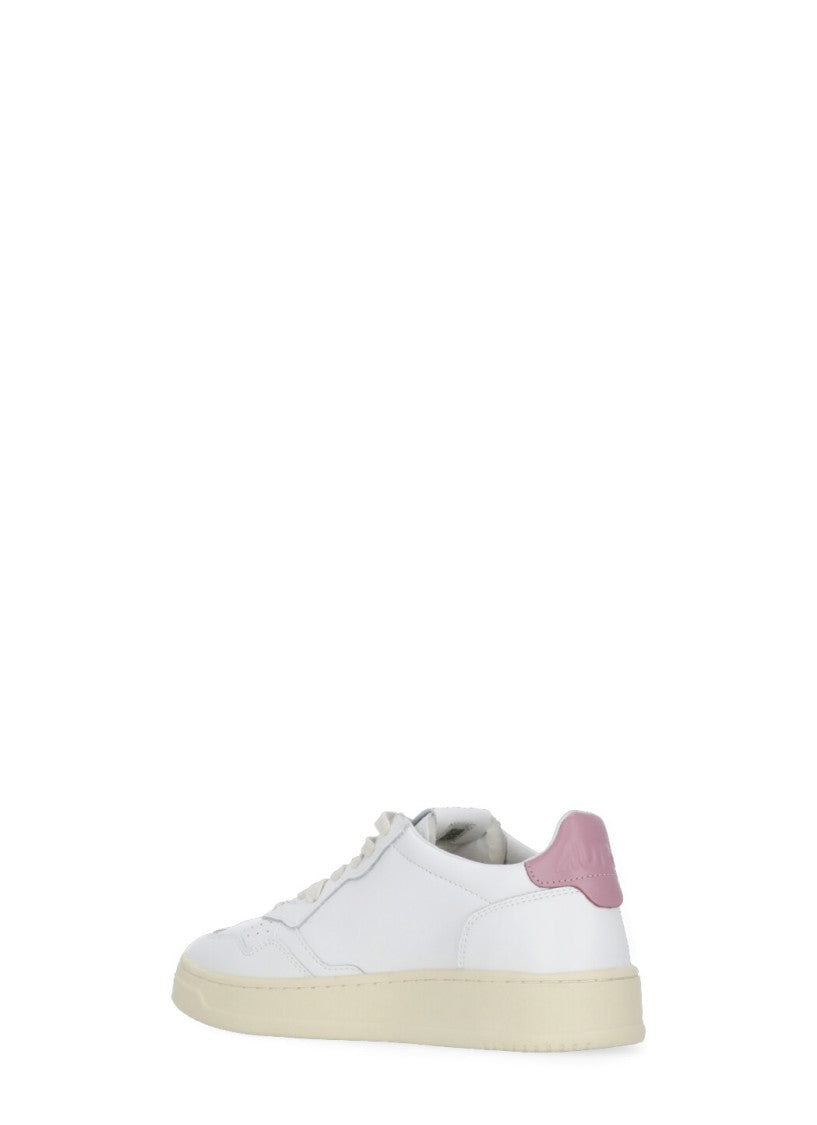 Autry White Leather Sneakers