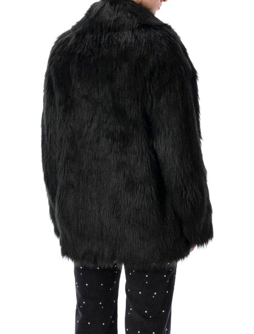 Stand Studio Katalina Eco Fur Furry Coat