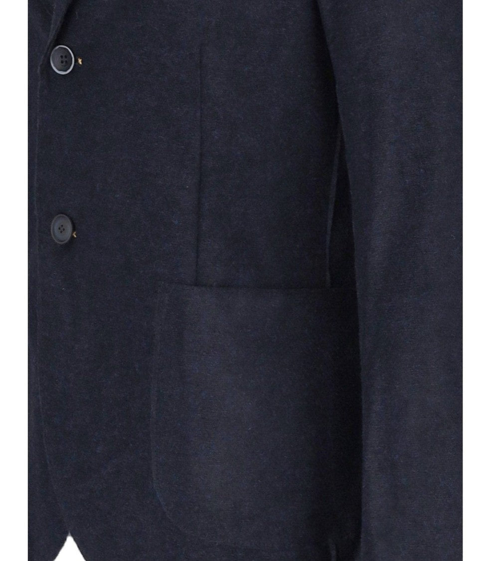 Bob Dover Dark Blue Single-Breasted Jacket