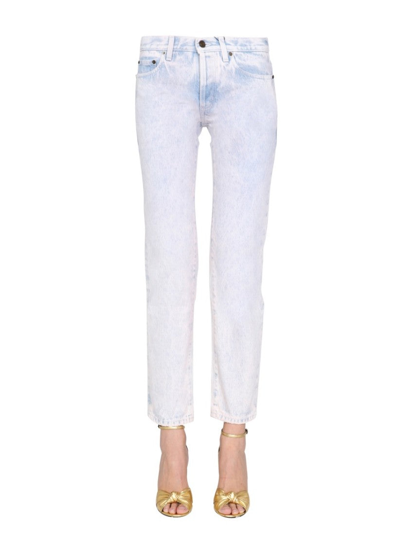 Saint Laurent Low Waist Denim Jeans
