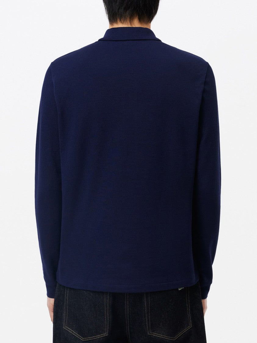 Lacoste Long-Sleeve Minimalist Polo Shirt