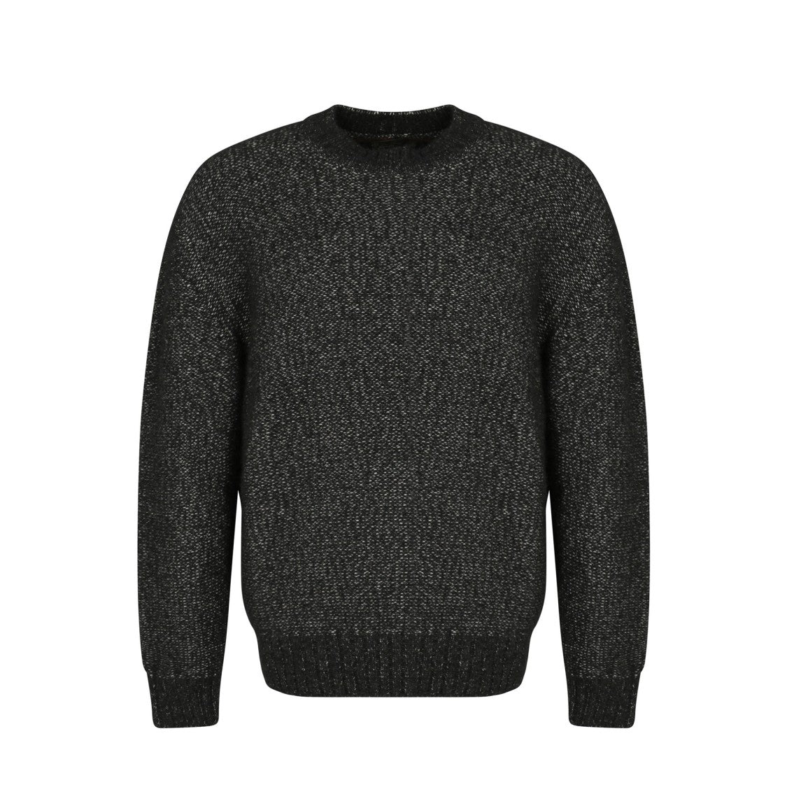 Loro Piana Textured Knit Dunstan Sweater With Ribbed Trims
