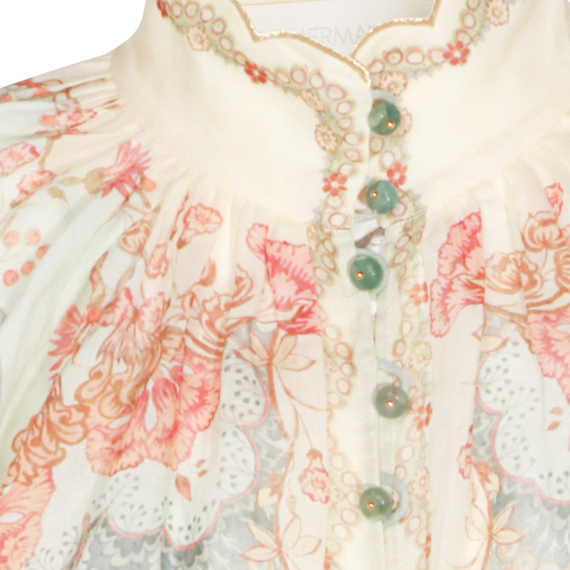 Zimmermann Floral Ramie Shirt