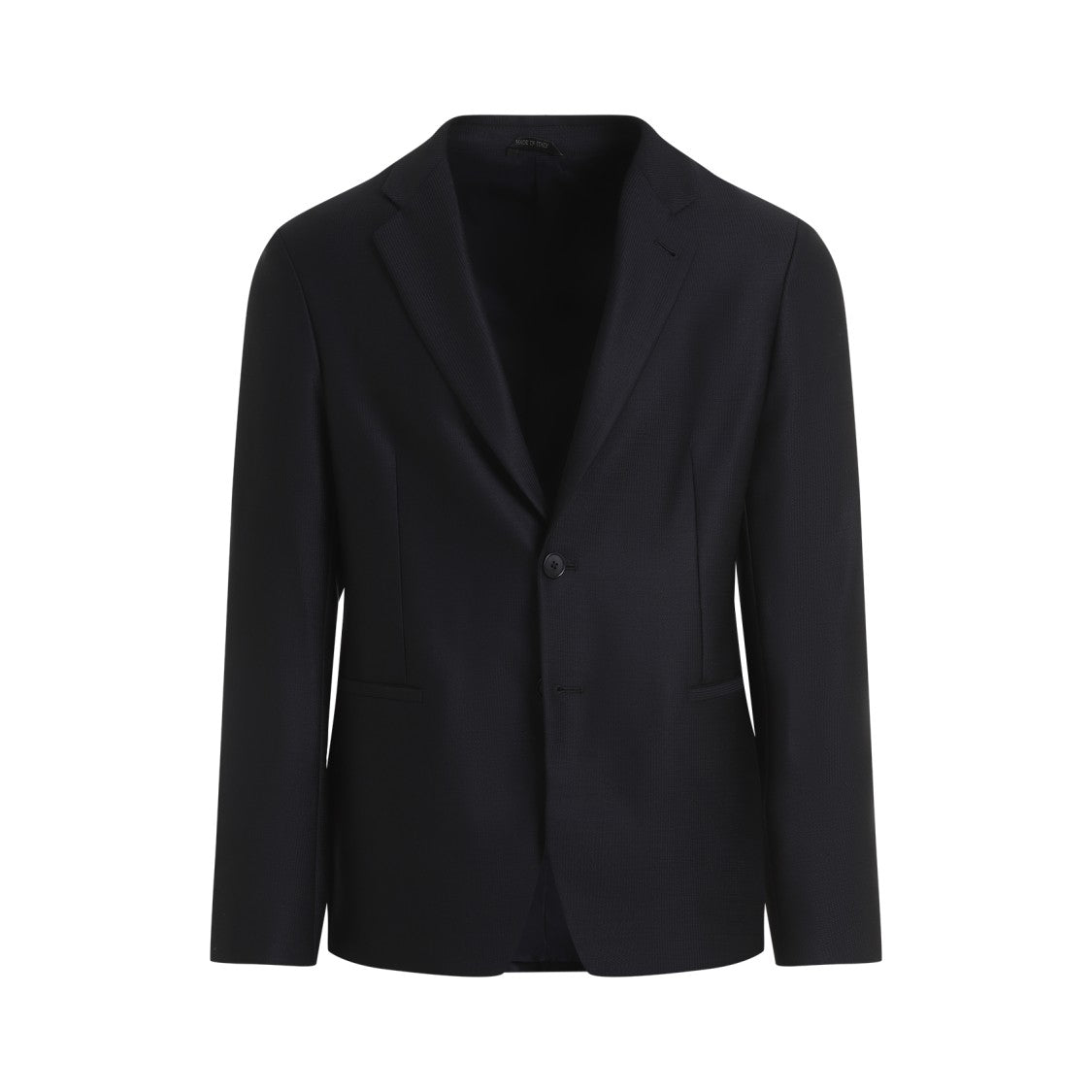 Giorgio Armani Virgin Wool Blazer With Tailored Fit And Elegant Detailing