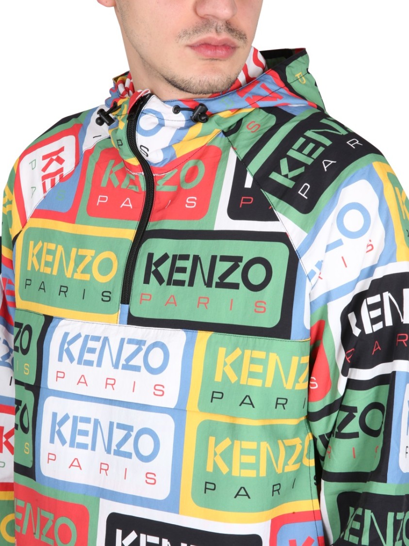 Kenzo Labels Windbreaker Jacket