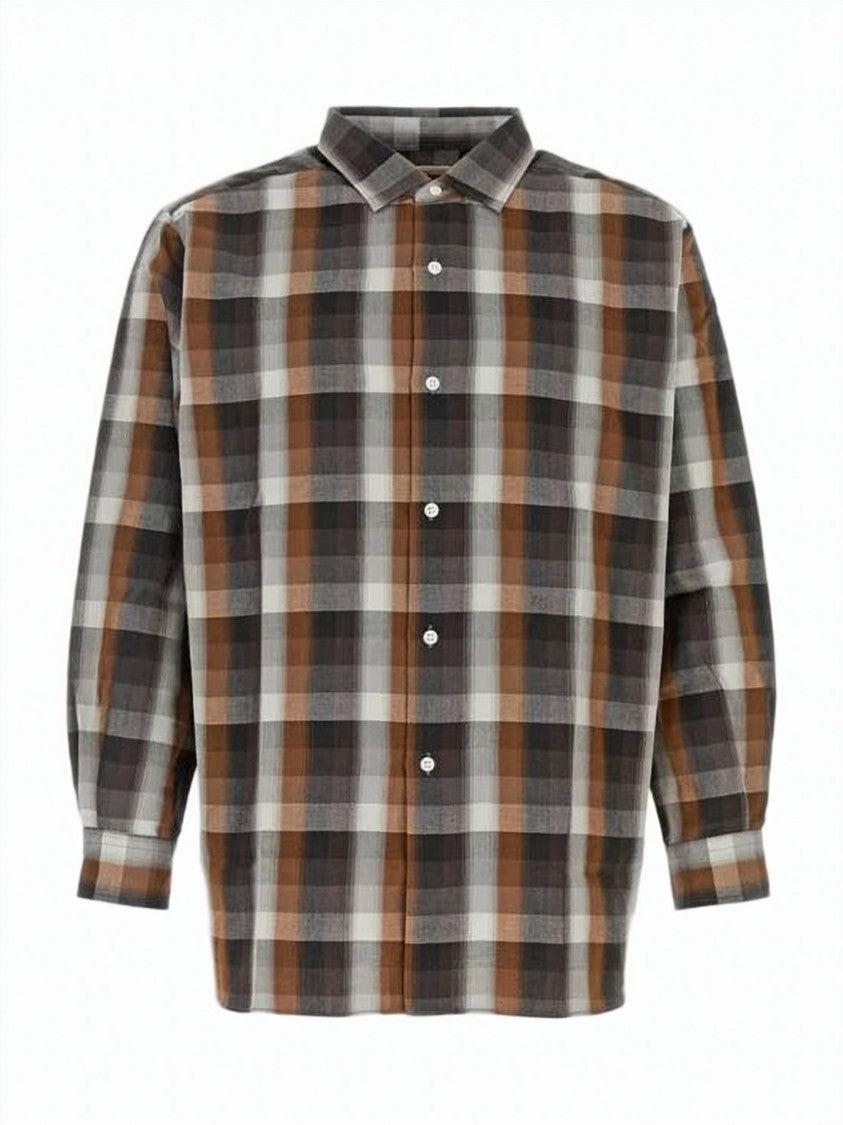Nanamica Long-Sleeve Casual Shirt With Classic Collar