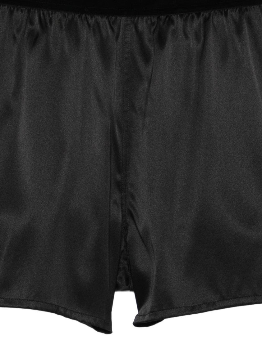 Tom Ford Silk-Blend Bermuda Shorts With Elasticated Waistband