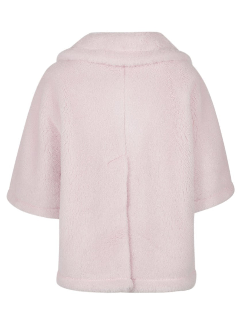 Max Mara Mxacorvino1 Short Plush Alpaca Blend Cape