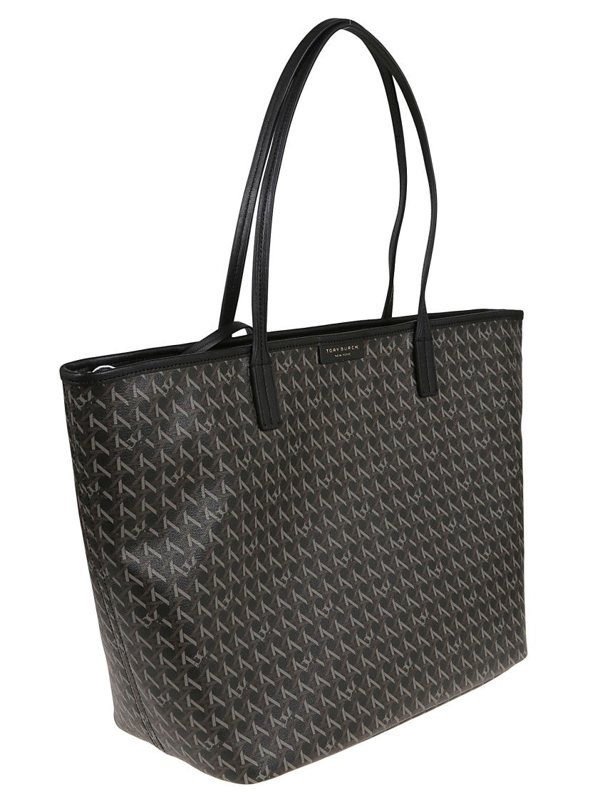 Tory Burch Water-Resistant Shopper Bag With Leather Accents