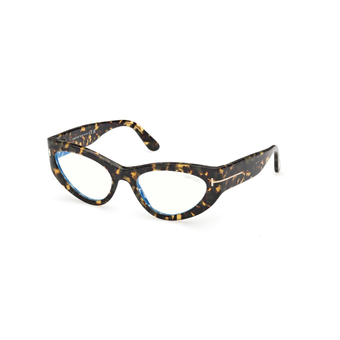 Tom Ford Ft6134-B Cat-Eye Tortoiseshell Acetate Sunglasses