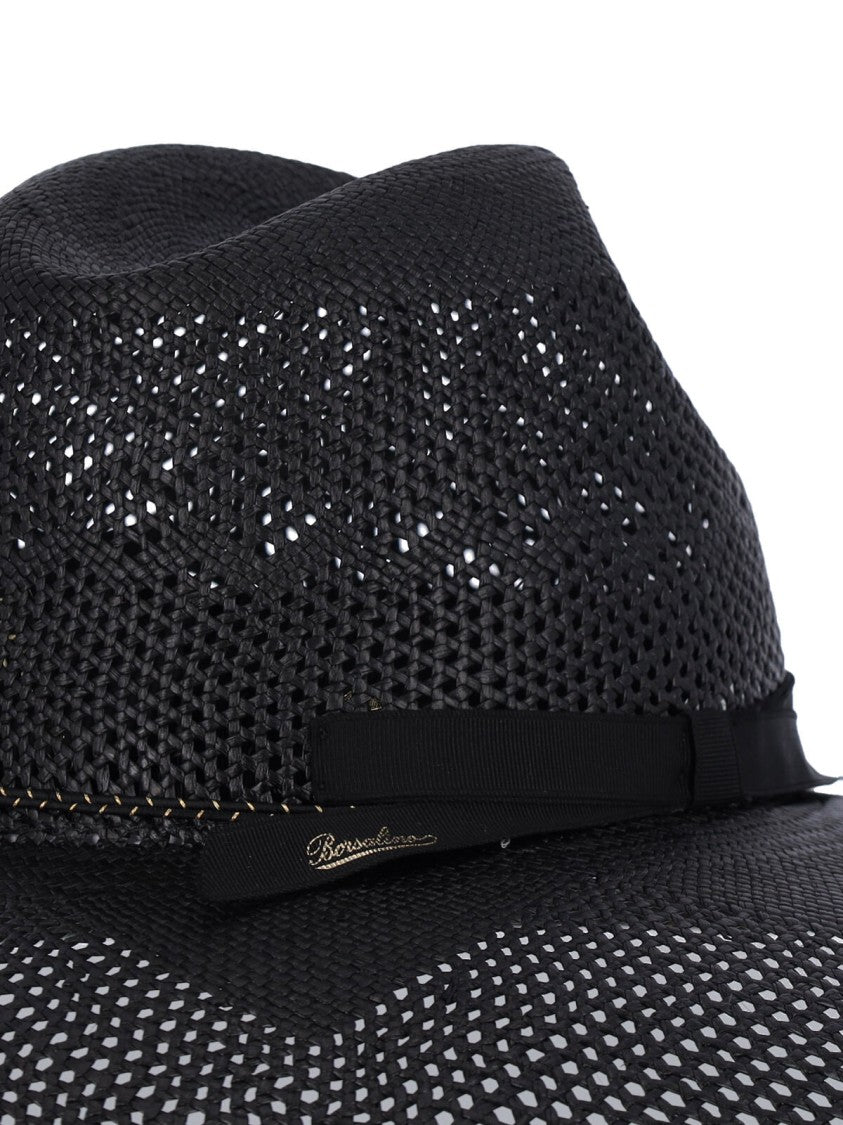 Borsalino "Sophie" Panama Hat Black