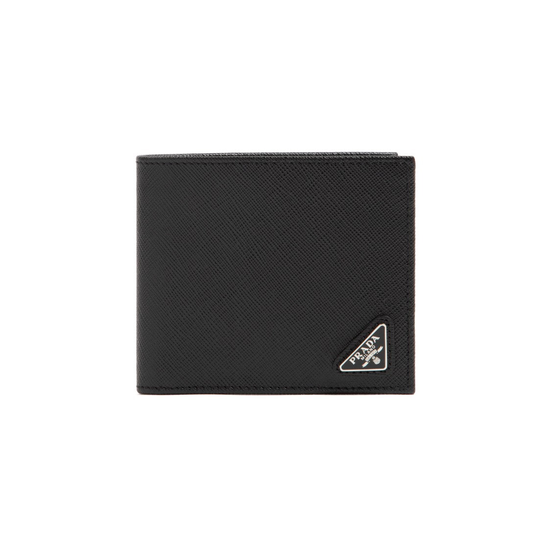 Prada Bifold Black Saffiano Leather Wallet