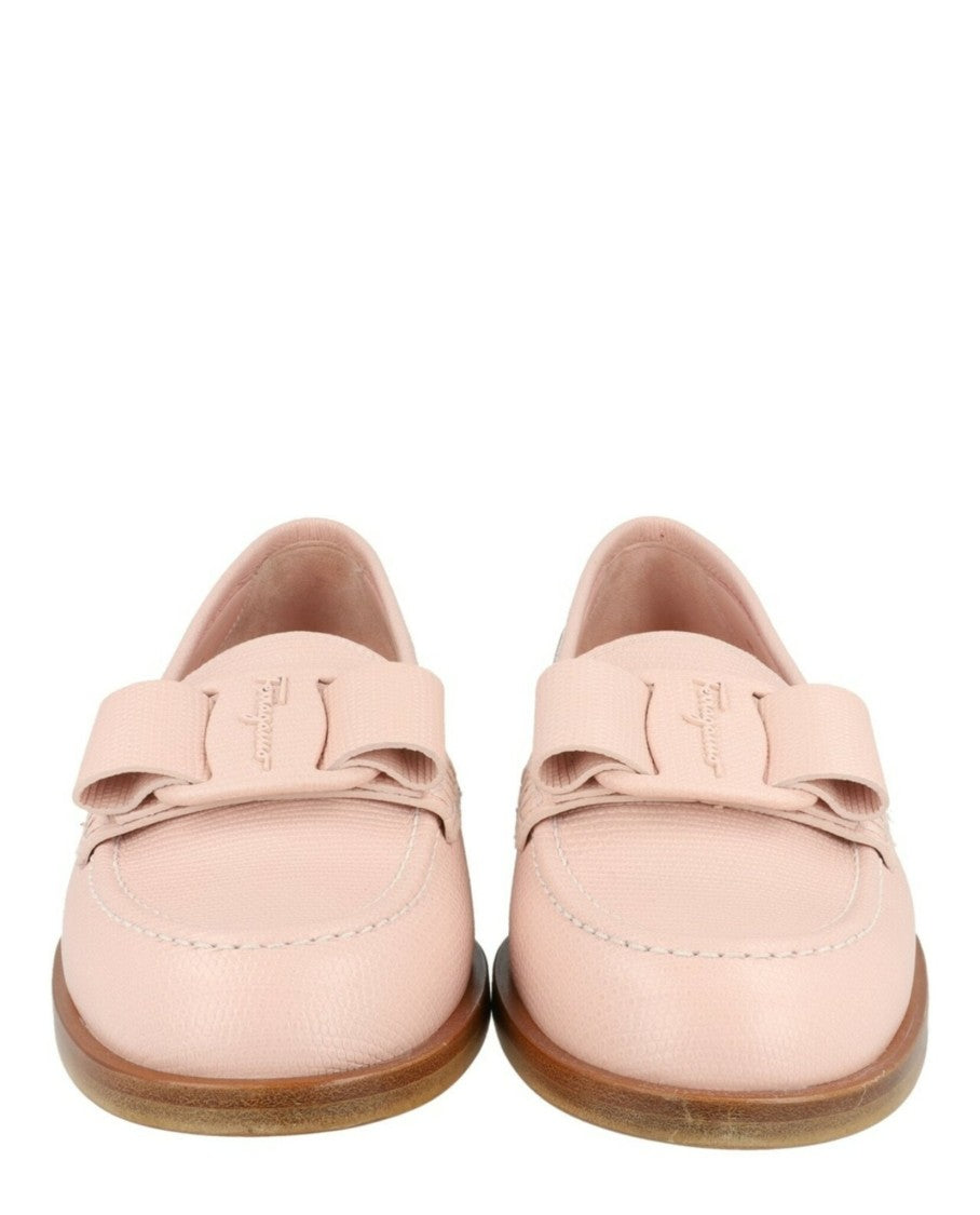 Ferragamo Vivaldo Leather Loafers