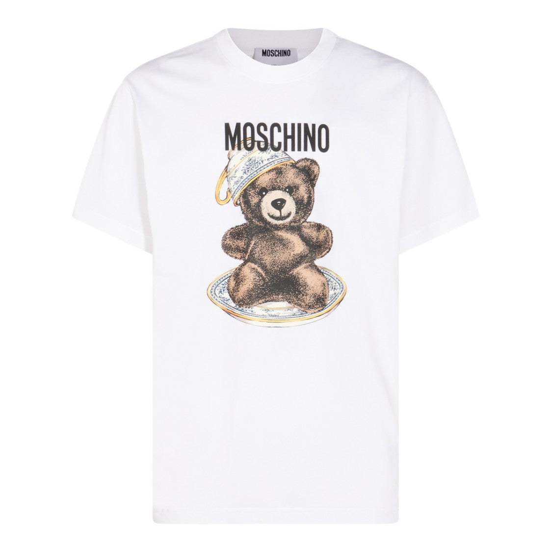Moschino White Cotton T-Shirt