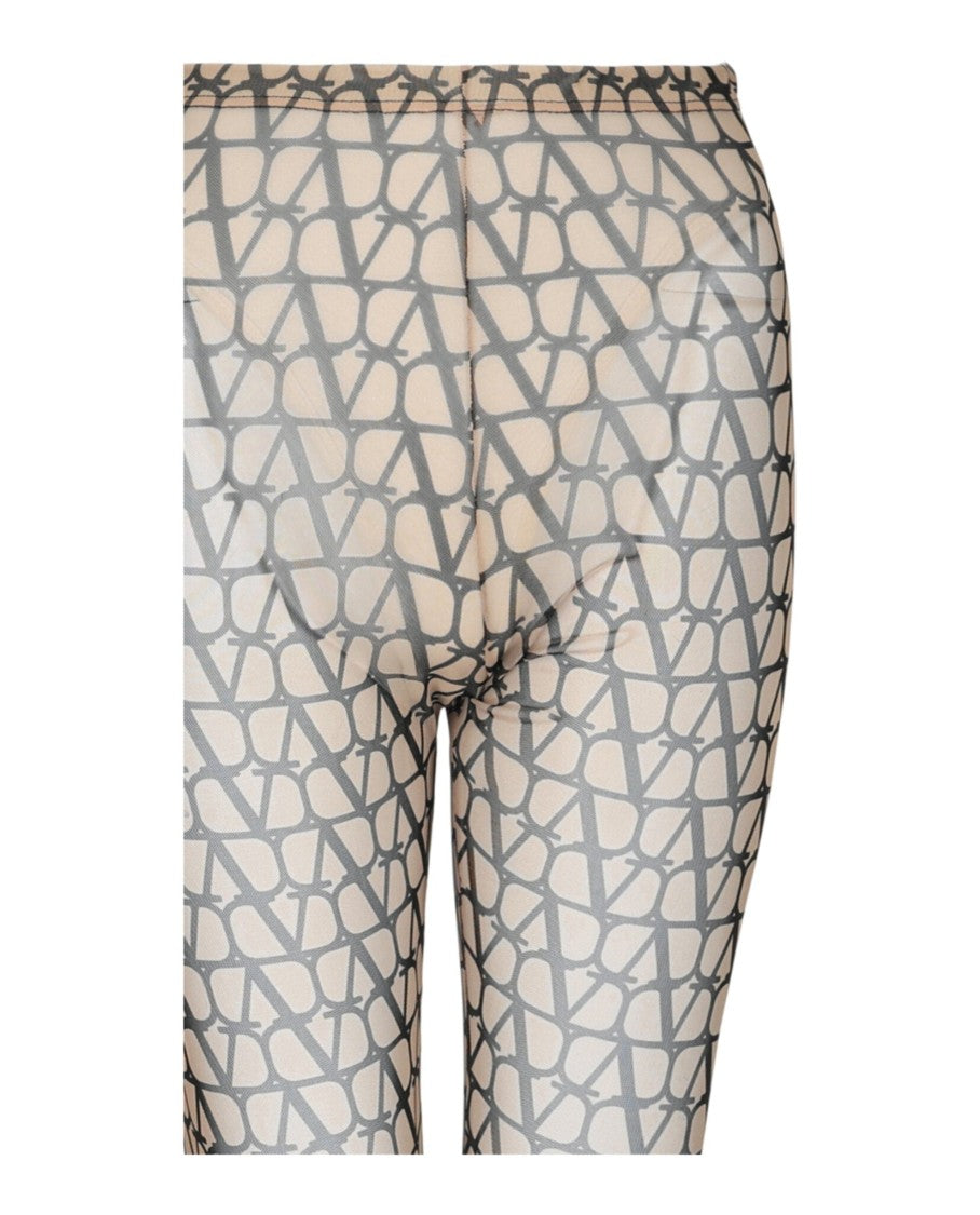 Valentino Sheer Vlogo Tights