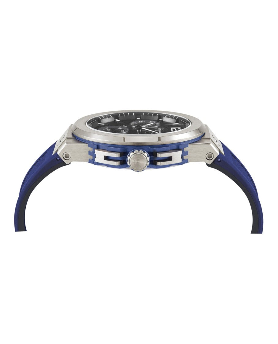 Ferragamo F-80 Titanium Tech Silicone Watch