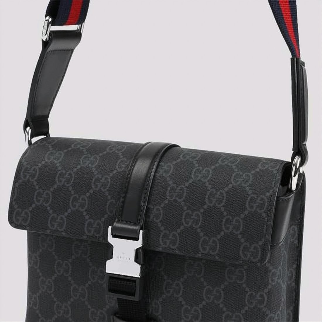 Gucci Canvas Monogram Crossbody Bag