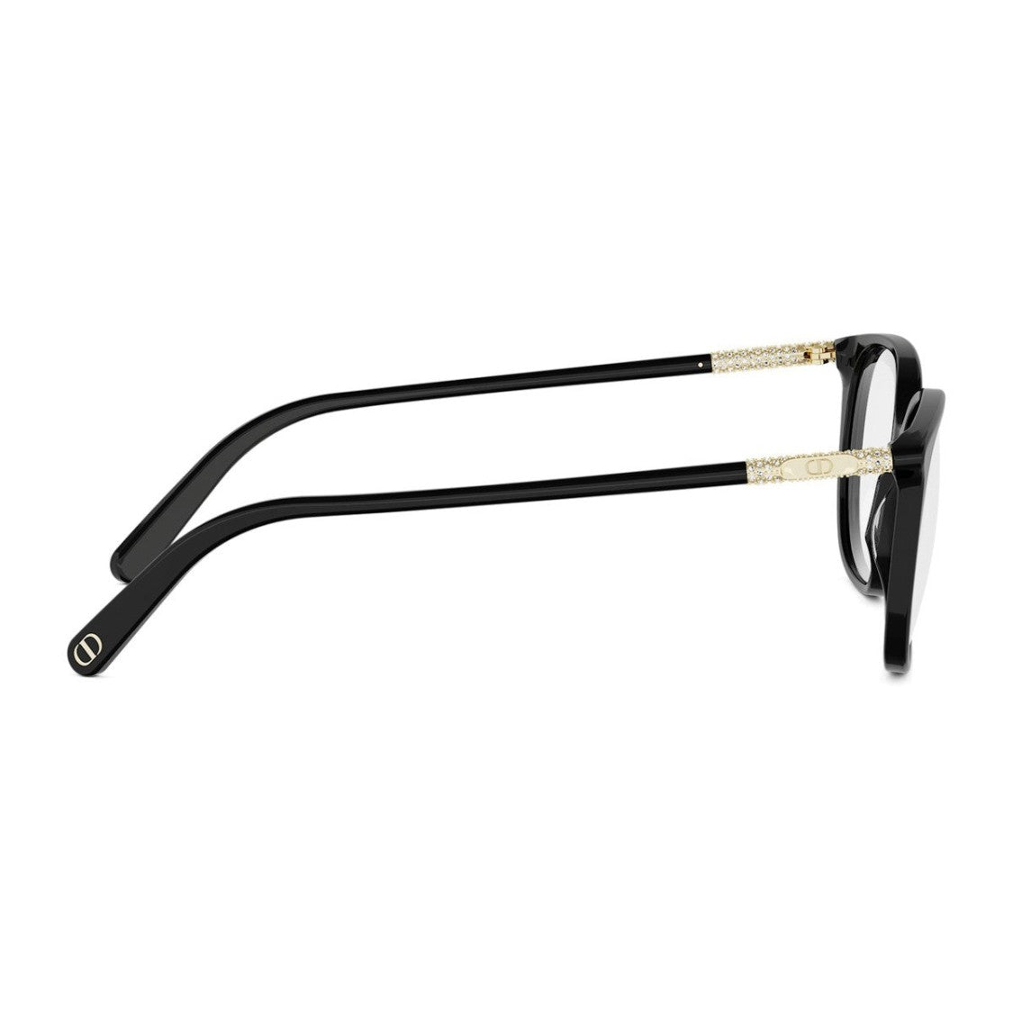 Dior Black Mini Cd Acetate Eyeglasses