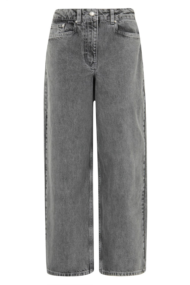 Remain Cocoon Wide-Leg Denim Pants